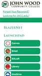 Mobile Screenshot of blazernet.jwcc.edu